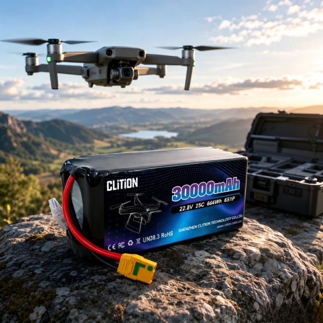 22.8V 30000mAh 15C LiPo Drone Battery product image