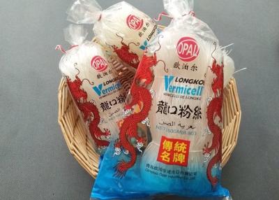 Chine Vert transparent Bean Vermicelli de Lungkou de cellophane asiatique à vendre