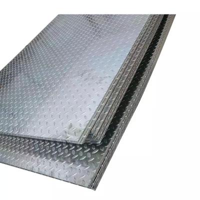 China Hot Dip Galvanized Steel Sheet SGH340 SGH400 Dx51d Checkered Plate for sale