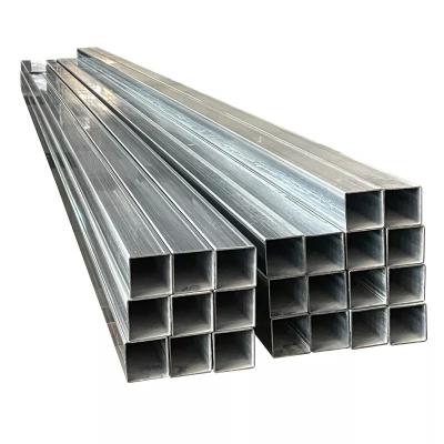 China A36 2 Square Galvanized Steel Tube DX51D , 10mm Pre Galvanized Square Steel Pipe for sale