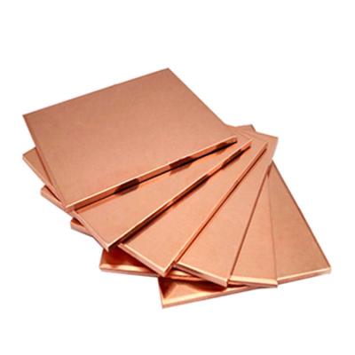 China ASTM 4x8 Copper Sheet 99% Pure  Copper Material C10100 C10200 C10300 for sale