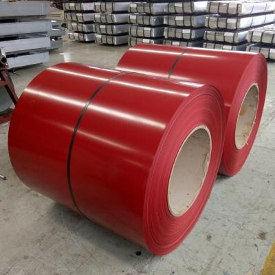China Pre-Painted Galvanized Iron Coil Width 600-1250mm Zinc Coating Grade DX51D DX52D for sale