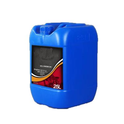中国 液体の貯蔵のための漏れ防止の空のプラスチック バレル 25L 正方形の HDPE のプラスチック ドラム 販売のため