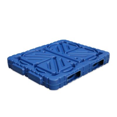 China Vented Deck Reusable Plastic Shipping Pallets 1.2x1m 1.2x1.2m for sale