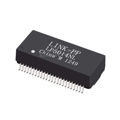 China LP5014NL Dual Port 1000 BASE-T Gigabit Ethernet Transformer Modules SMD 48 Pin for sale