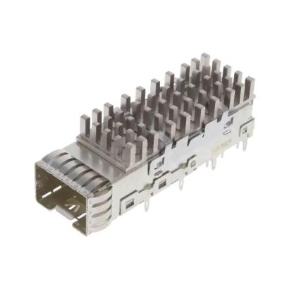 China 2291634-2 TE SFP+ Cage With Heat Sink 16 Gb/s Press-Fit Through Hole for sale