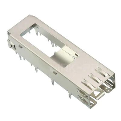 China 2227316-1 SFP Cage 1 Port 4GB/S Press-Fit Through Hole Without Light Pipe for sale