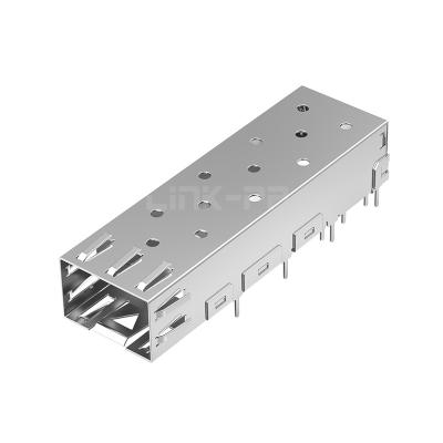 China LP11ACS2000 SFP 1x1 Cage With EMI Spring Finger for sale