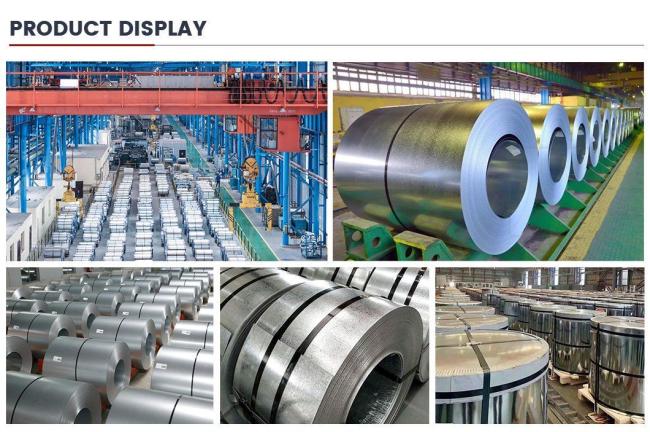 Factory Direct Sales 5% Discount Fast Delivery Time SGCC Sgcd Dx51d Dx52D S350gd S550gd 0.35mm 0.5mm 1.25mm Thickness Z120g Z275 Galvanized Steel Coil