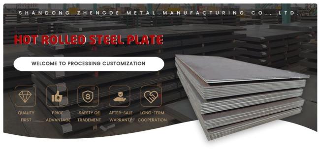 ASTM A36 Q195 Q235 Q345 Steel Sheet Ss400 SPHC Sphd Sphe Hot Rolled Steel Sheet Carbon Steel Plate Factory Price