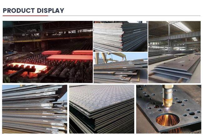 ASTM A36 Q195 Q235 Q345 Steel Sheet Ss400 SPHC Sphd Sphe Hot Rolled Steel Sheet Carbon Steel Plate Factory Price