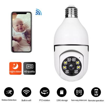China 720P LED Wifi Light Bulb Security Camera With Motion Detector OEM for sale