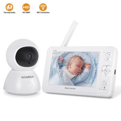 China Security Wireless Wifi Baby Monitor Camera With 5 Inch LCD Screen for sale