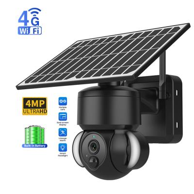 China Outdoor Floodlight Solar Wifi Camera Auto Light Up With 3 Colors for sale