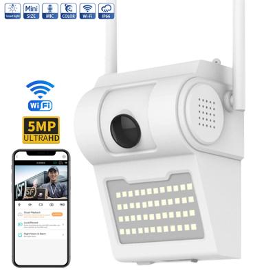 China 700LM Wall Light Security Camera , Ip66 Waterproof Security Camera For Yard for sale