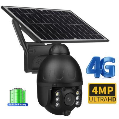 China 2K HD Wire Free Security Battery Camera , Rechargeable Night Vision PTZ Camera for sale