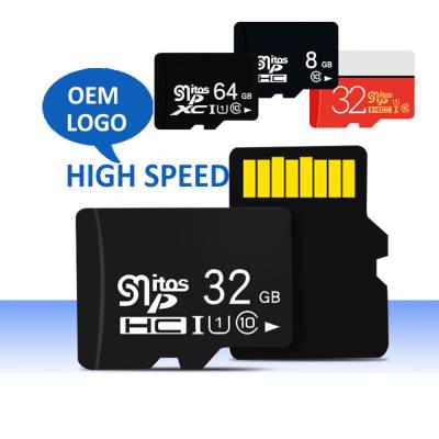 China OEM do cartão de memória Flash do cartão 8GB 16GB 32GB 64GB 128GB do cartão de memória SD/TF do TF à venda