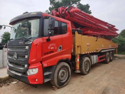China 2020 Small Concrete Pumper Truck Self Made Chassis 56m SYM 5445THB for sale