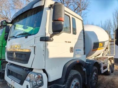 China HOWO 14Cbm 2021year March Weight 31000kg Used Concrete Mixer Truck National Five Emission for sale