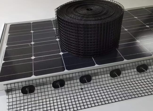 Black Poly Stainless Steel Weld Wire Mesh product photo