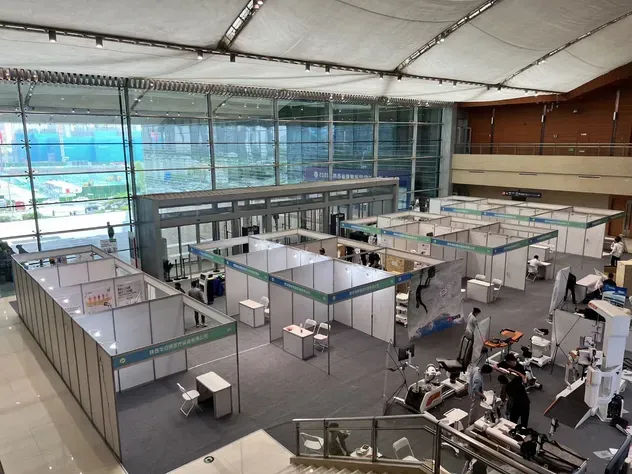 Xinmiao Customized Shell Scheme Booth 2 by 2m for Exhibition and Event
