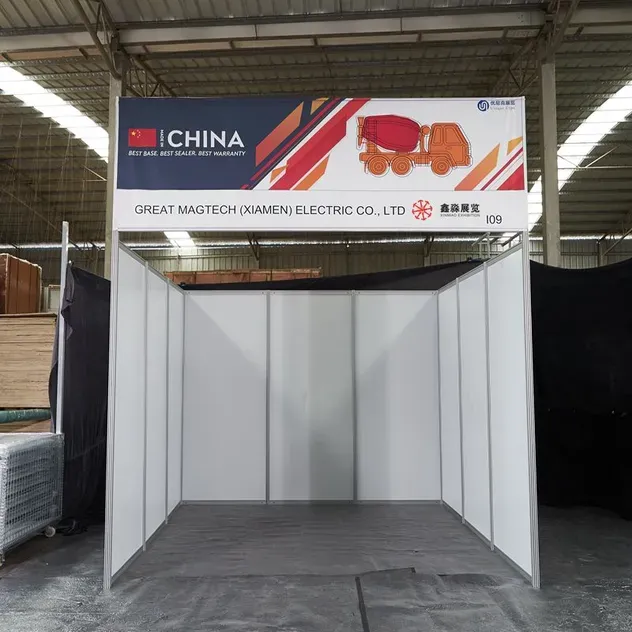 Xinmiao Customized Shell Scheme Booth 2 by 2m for Exhibition and Event