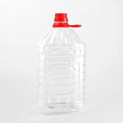 Chine Le condiment en plastique transparent met en bouteille les bouteilles de sauce de soja de l'ANIMAL FAMILIER 2.5L à vendre