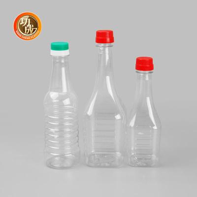 China Food Grade Vegetable Oil Bottle PET Olive Oil Soysauce Bottle for sale