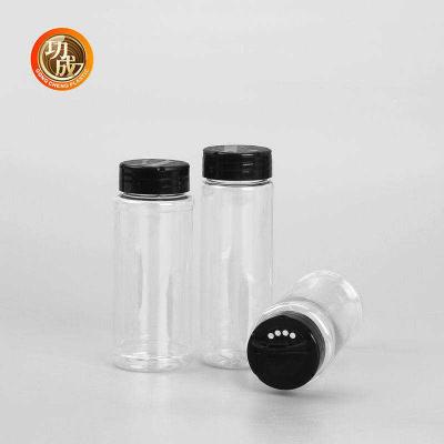 China 100Ml Plastic Spice Bottles Herbs Powders Seasoning Shaker Containers for sale