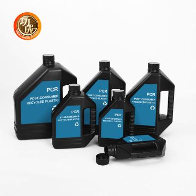 China SGS Engine Oil Bottle Custom Empty PCR 1000ml 4000ml Engine Oil Container for sale