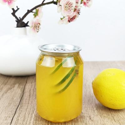 China 0.25L Clear Plastic Container Bottles With Easy Pull Cover Water Beverage for sale