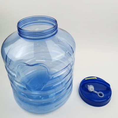 China 10L BRA Free Reusable PLA Water Bottle Clear Jug Container for sale