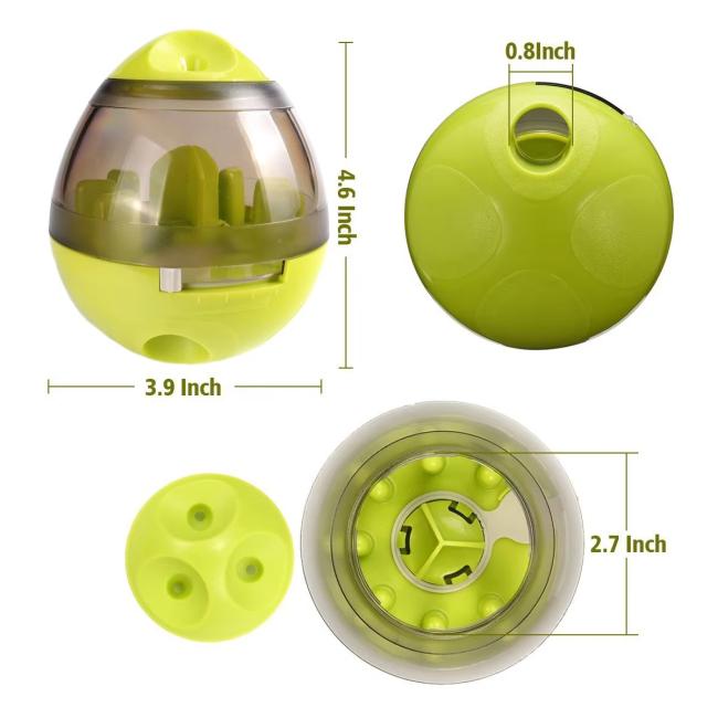 Hot Sale Non-toxic Interactive Dog Toy , Pet Food Dispenser Ball Toy for Pet Increases IQ