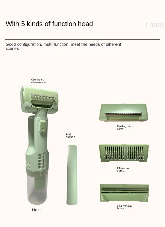 Vacuum Cleaner Cheap Pet Handy Vacuum Cleaner, Pet Hair Brush Factory Price 5 in 1 Cordless Handheld Vacuum Cleaner