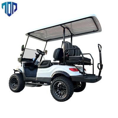 China Customizable Color Electric Golf Cart High End Up Gradable 25Km/H Maximum Speed for sale