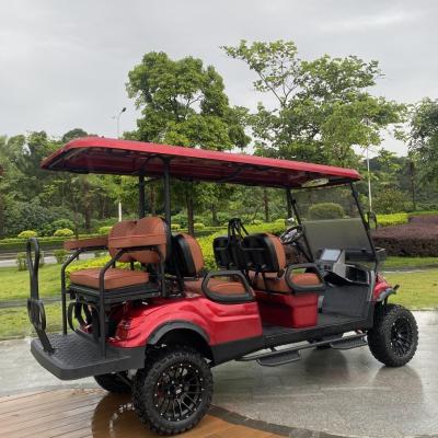 China 6 Seat Electric Golf Cart 6 Seater Lifted Golf Cart Top 6 Seater Golf Cart for sale