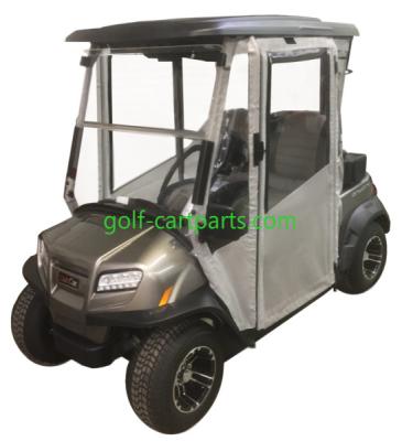 China 3 Sided Golf Cart Enclosures With Hard Doors 2 Passenger Golf Cart Cover for sale