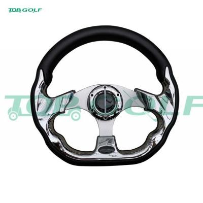 China 14 Inch PVC Golf Cart Steering Wheel For Club Car for sale
