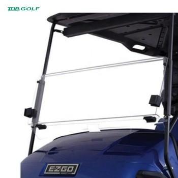 China Tinted Acrylic Fold Down Windshield For Club Car for sale