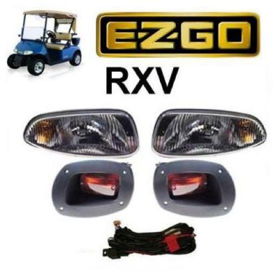 China Golf Cart Headlights And Tail Lights / Electric Golf Buggy Accessories for sale