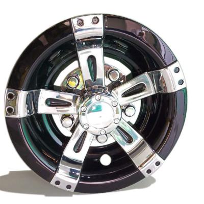 China Cubierta de rueda negra de Chrome Rhox Vegas de 10 de la pulgada de golf del carro cubiertas de rueda 608291model en venta
