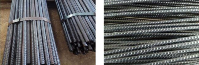 ASTM A53 Gra A615 Rebar Deformed Screw Thread Steel Bar