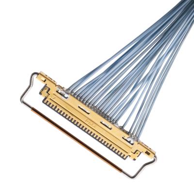 China IDC Connector Extra Fine Coaxial Micro Coax Cables KEL SSL20-40SB TO SSL20-40SB for sale