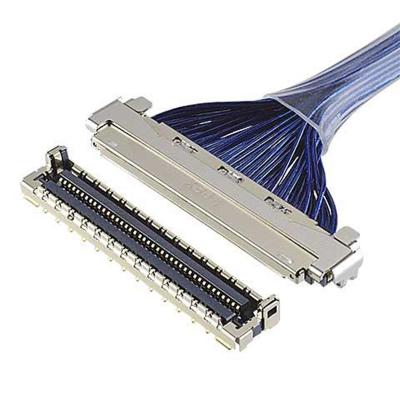 China Aduana echada I-Pex 20788 de 0,4 milímetros 20679 conector coaxial micro Emi Shield Lvds Cable de 30pin 40pin 50pin 60pin en venta
