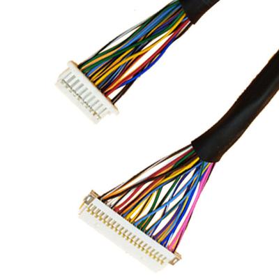 China Asamblea de cable de LVDS, DF19G 20S 1C a enviar y a manejar el cable de la exhibición de 1.0m m LVDS en venta