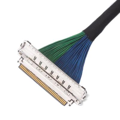 China MÁS 20788 060T 01 de I Pex CABLINE-CA II lvds 60 PIN Micro Coaxial Cable de la informática de la echada de 0,4 milímetros en venta
