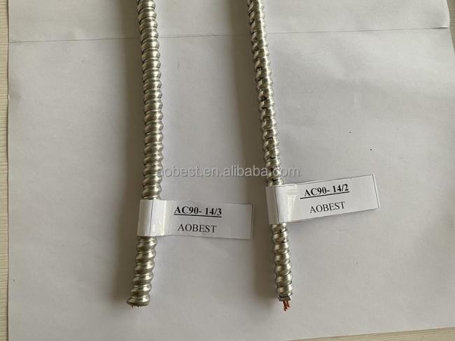 2022 certificate top quality cable AC90 14/3 to Canada