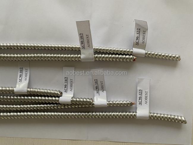 2022 certificate top quality cable AC90 14/3 to Canada