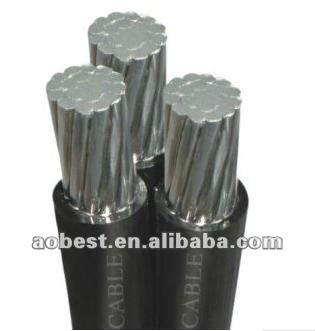 ABC cable (Aerial bundled cable)meets or exceeds the requirements of all international standards like ASTM,IEC,DIN,BS,AS,NFC