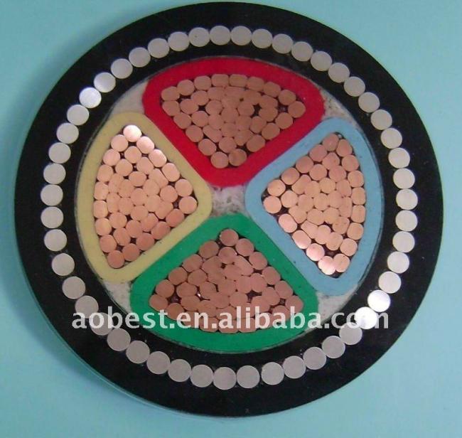 Best price copper armoured cable 4 core 25mm for Pakistan
